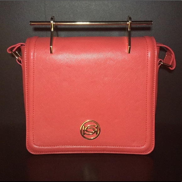 BEBE Lily Red Purse - Picture 1 of 6